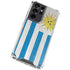 Uraguay Flag Distressed Galaxy S21 Ultra 5G Clear Case